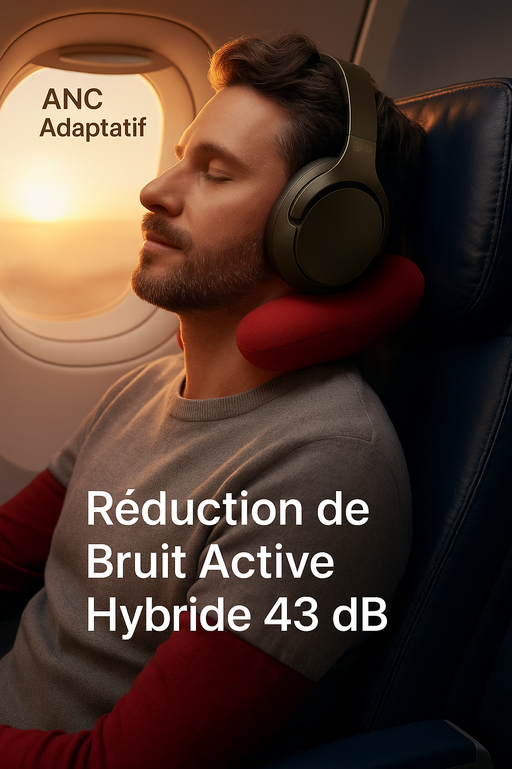 Casque Confort Premium – Conçu pour un Port Toute la Journée