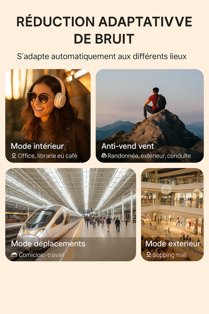 Casque Confort Premium – Conçu pour un Port Toute la Journée