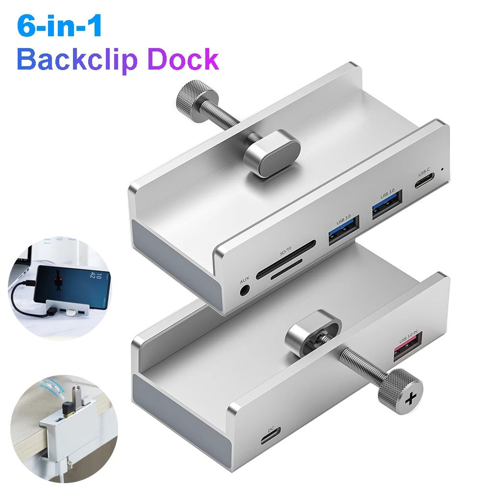 🖥️ Station d’Accueil 6-en-1 USB 3.0